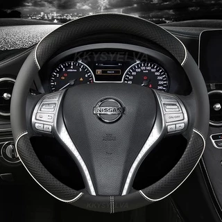 Capa De Couro Para Volante De Carro Nissan Teana Altima 2013-2016 X-Trail QASHQAI Rogue 2014 Sentra Tiida