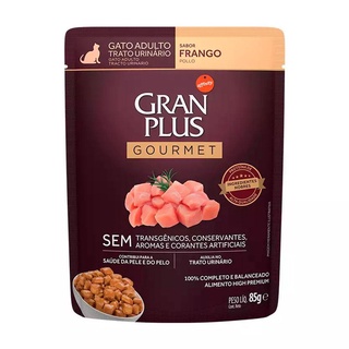 Gran Plus Gour Gatos Ad Frango Trato Urinario Sache 85gr