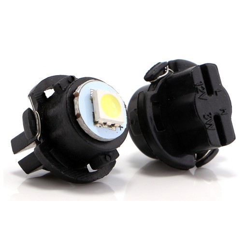 Lâmpada T6.5 5050 de Led Pinguinho Esmagadinha soquete T6.5 Painel Carro Moto C/ Soquete Universal