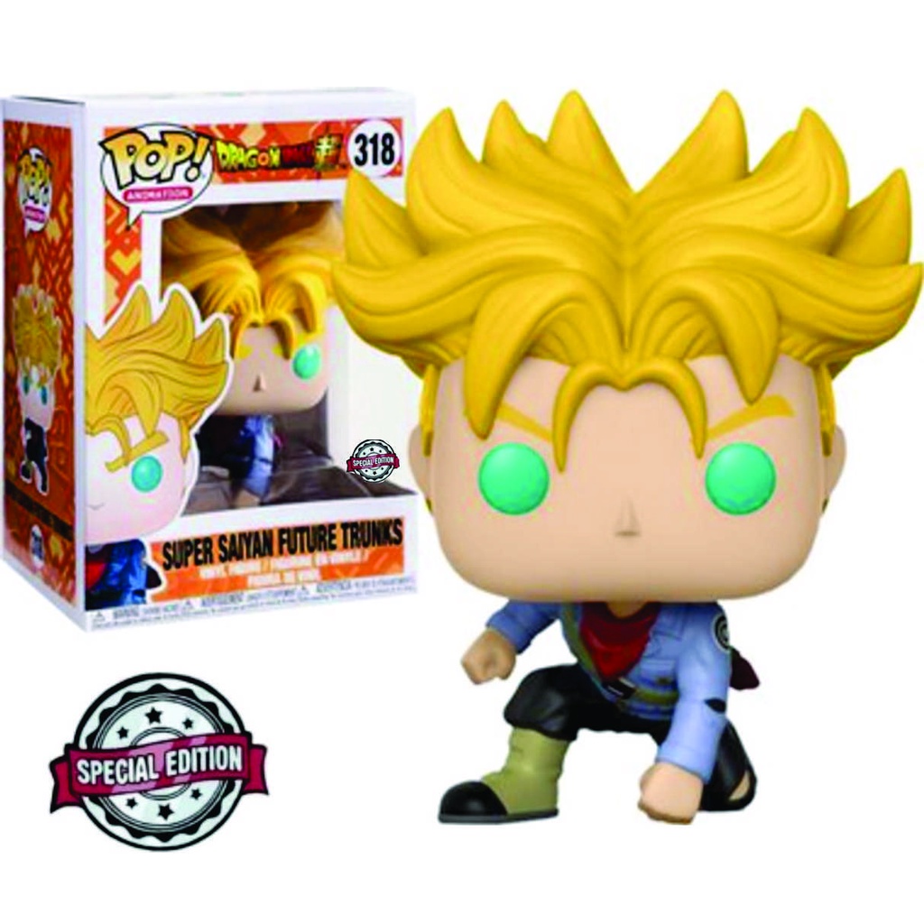 Funko Pop Exclusivo Super Saiyan Future Trunks 318 Dragon Ball Super Shopee Brasil