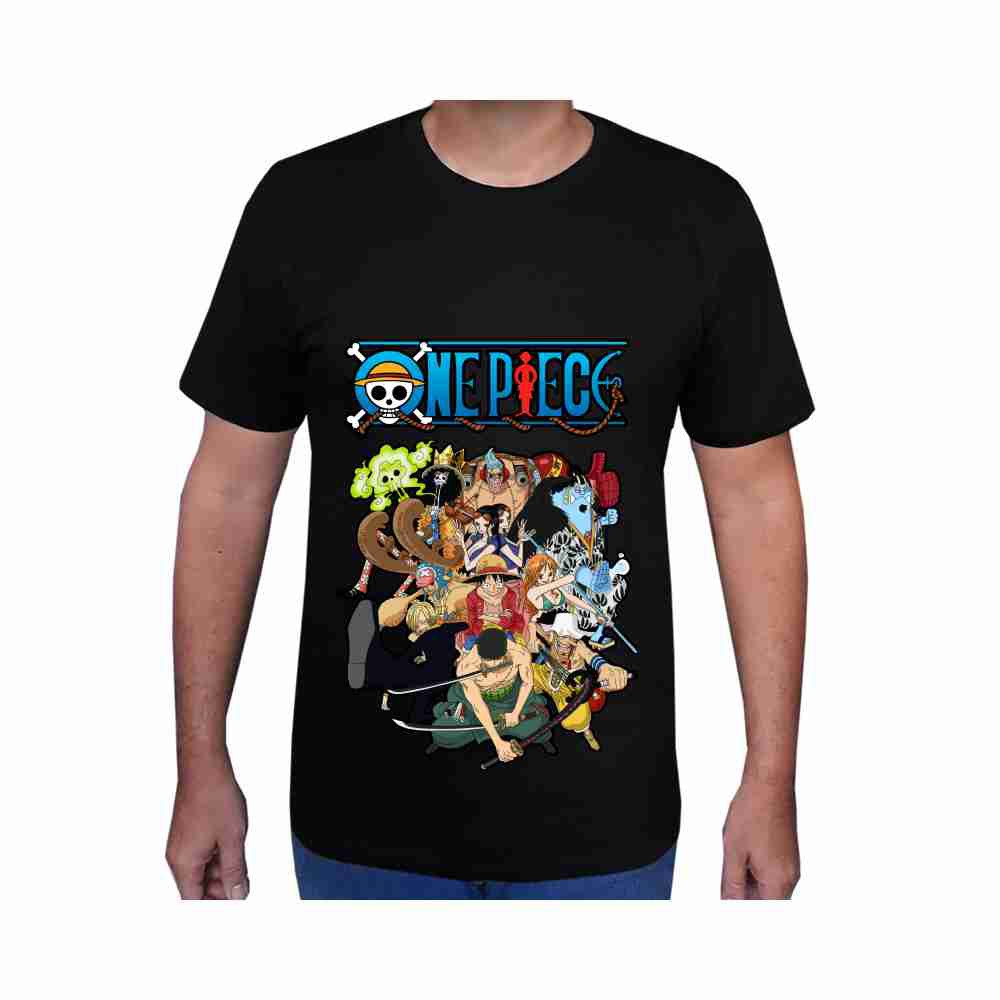 T-SHIRT QUALITY Camiseta Luffy Wano R$59,90 em