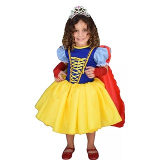 Vestido Princesa Sofia Fantasia Luxo Infantil +tiara E Luva