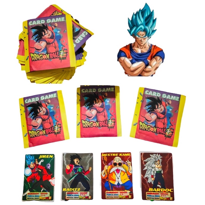 Pack 100un adesivos Dragon Ball - Gamer Otaku