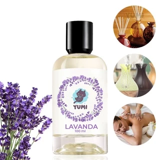 Kit 2 Essência Concentrada 100ml Aromatizante Umidificador Yumi Lavanda Bamboo Baunilha Eucalipto em Oferta na Shopee