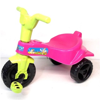 Triciclo velotrol verde com adesivos motinha motoquinha motoca de plastico  infatil com haste - Samba Toys - Velotrol e Triciclo a Pedal - Magazine  Luiza