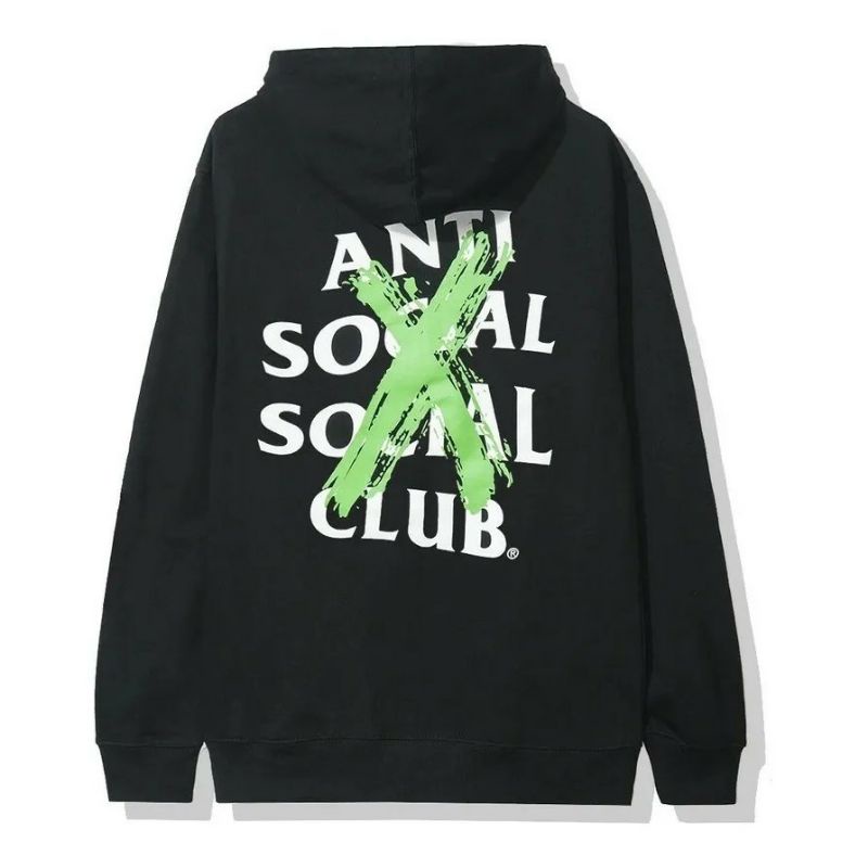 Moletom Canguru Blusa Anti Social Club Cancelled Remix unisex