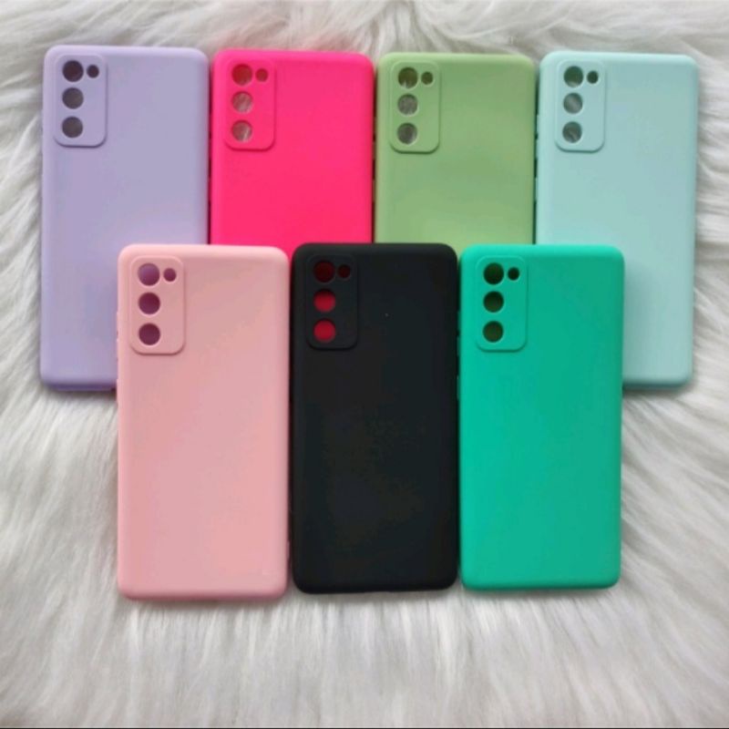 Capa Capinha Silicone Samsung Galaxy S20 FE Aveludada