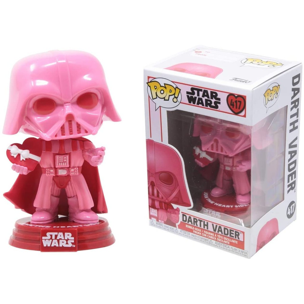 Figurine Funko Pop Star Wars Darth Vader (Saint Valentin) geek suis
