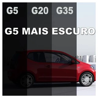 Insulfilm Película fume Automotiva e Residencial para vidros Janela, Portas, blindex G5/G20 ou G35 1mx65cm