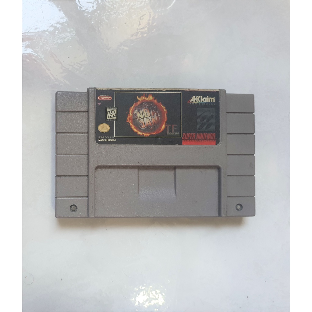 Nba Jam Snes 100% Original Americano : Amazon.com.br: Games