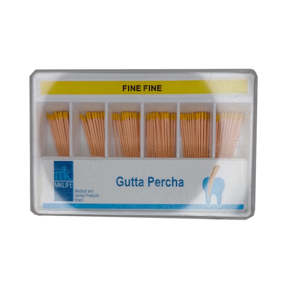 Cone de Guta Percha FF/R8 MKLife C/ 100 UNID. Shopee Brasil