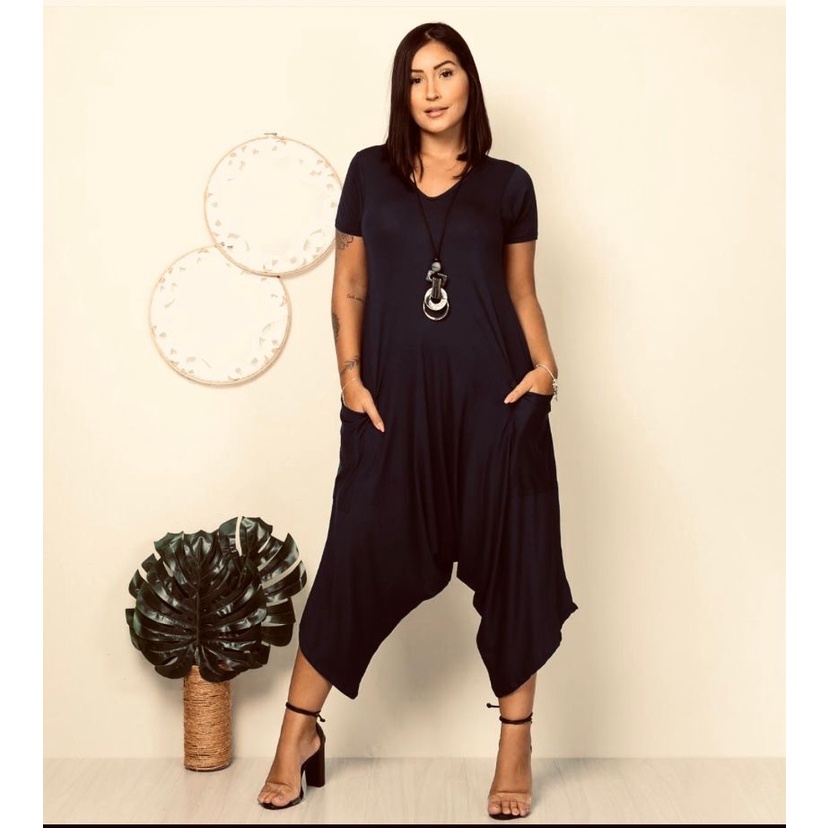 Macacão Saruel Feminino Moda Laçamento. 14 | Shopee Brasil