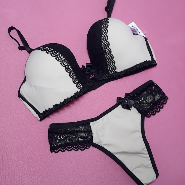 Lingerie Colors Fio, cor nude, tam 40/42 | Shopee Brasil
