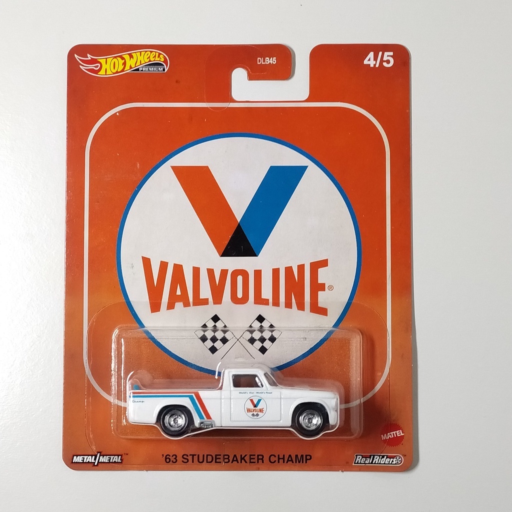 Hot Wheels 1/64 Studebaker Champ Valvoline - Boîte Fermée NEUVE