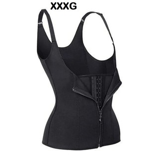 Cinto de controle abdominal feminino, alça de ombro removível, compressão  firme Zipper Shapewear - AliExpress