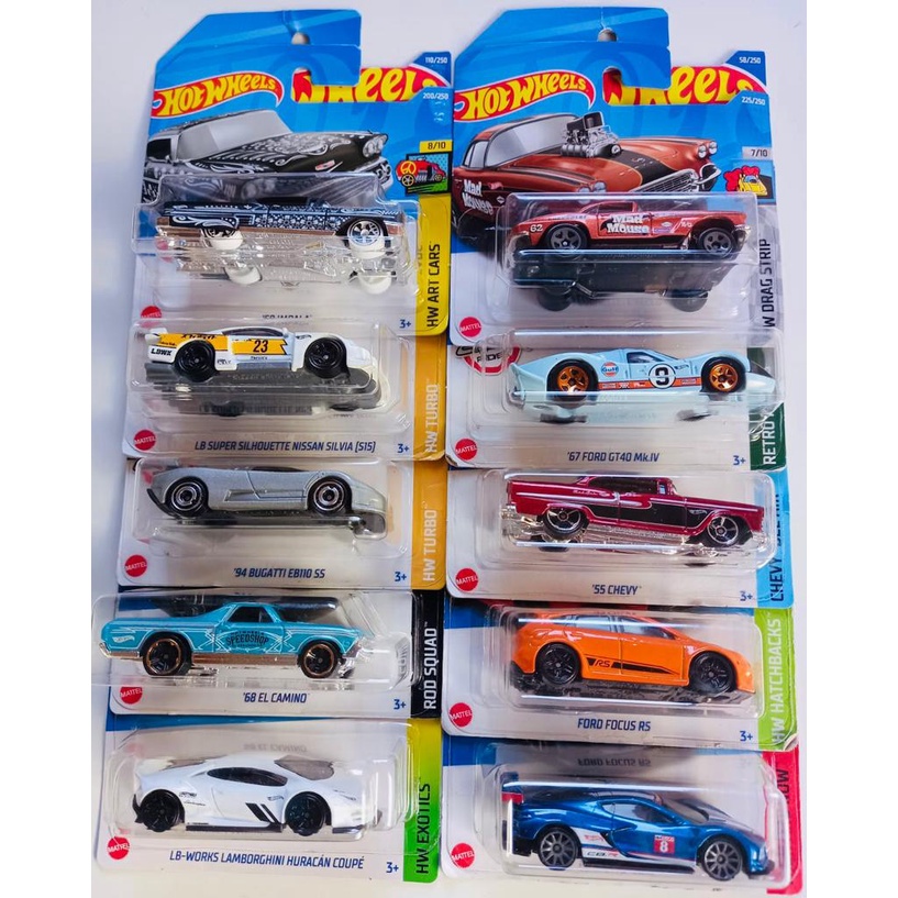 Hot wheels MODELOS EXCLUSIVOS Carrinhos