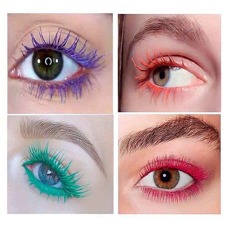 Rímel Máscara Para Cílios Colorida Vibe (4 Cores) - Jasmyne