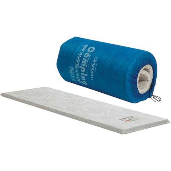 Colchonete Mochila p/camping Ortobom solteiro Blue Acampamento
