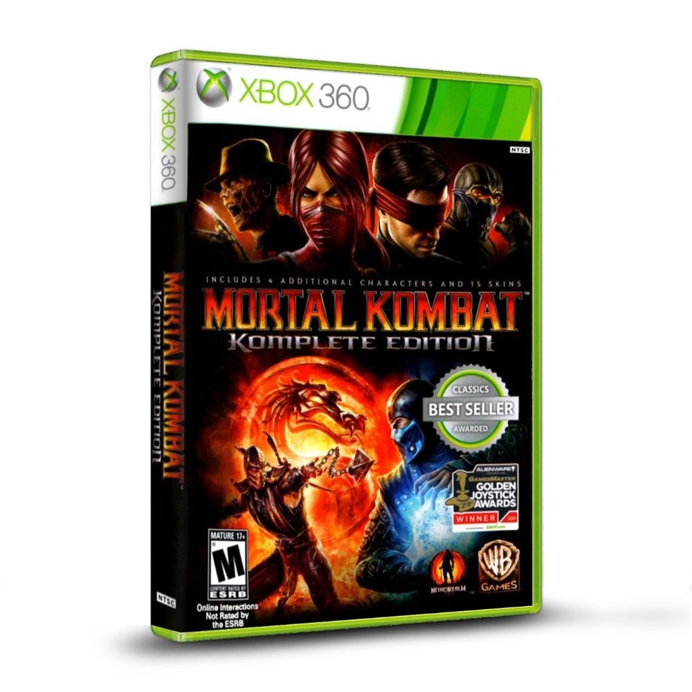 Mortal Kombat Komplete Edition - Xbox 360 NOVO LACRADO | Shopee Brasil