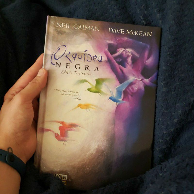 Orquidea Negra edição definitiva de neil gaiman e Dave McKean
