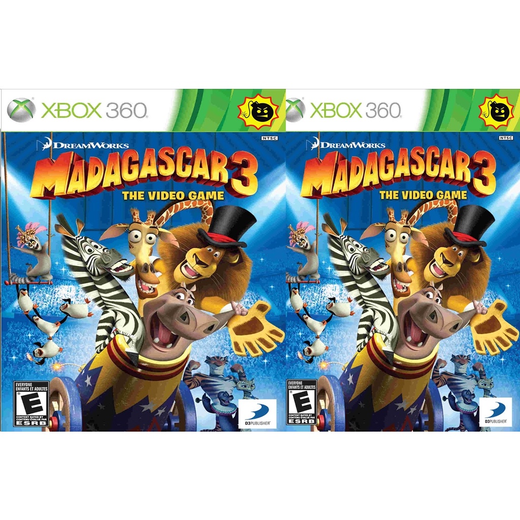 Gamers: Madagascar 3: The Video Game – XBOX 360