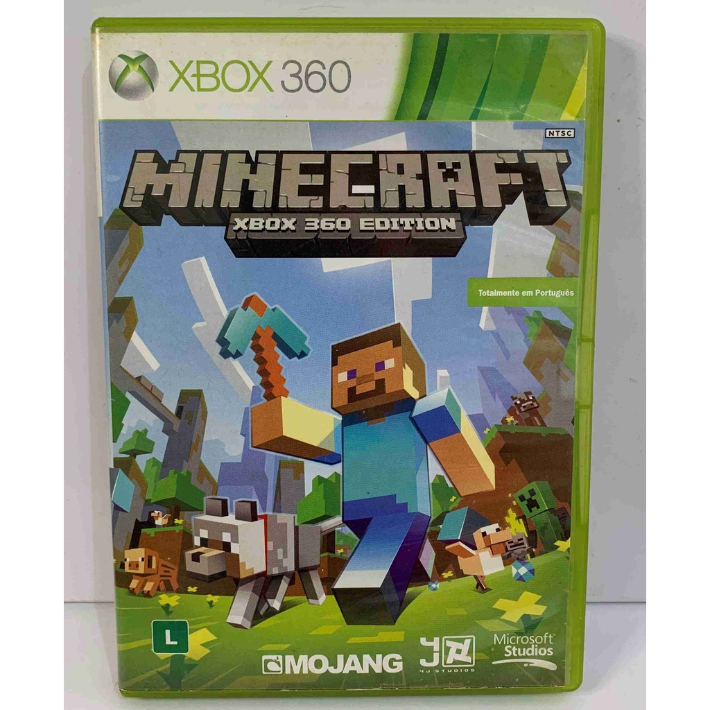 Jogo Minecraft Xbox One Mídia Física Totalmente em Português em