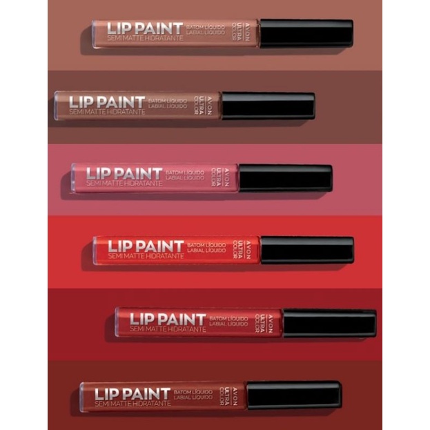 Avon - Lip Paint Batom Líquido Semi Matte Hidratante