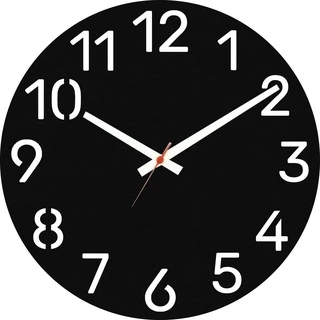 Relógio De Parede Decorativo Grande 40cm Cozinha Quarto Sala