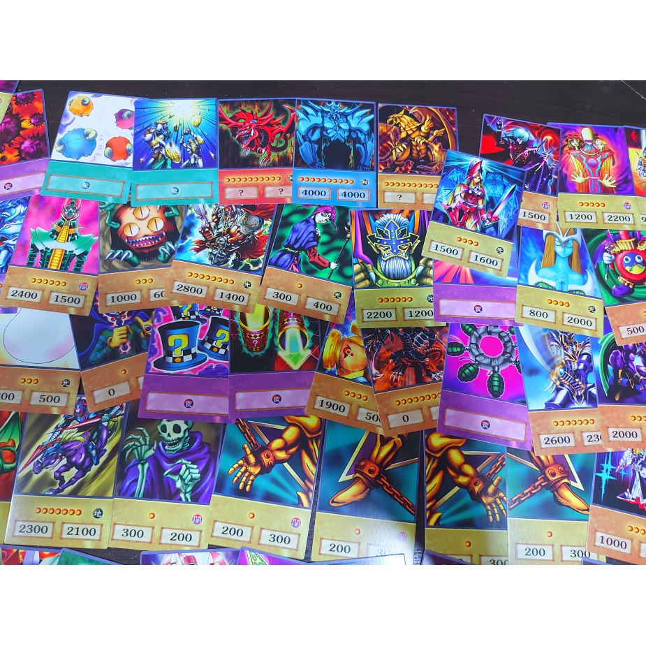Yugioh Conjunto de 100 Cartas na Versão Anime Yu-Gi-Oh