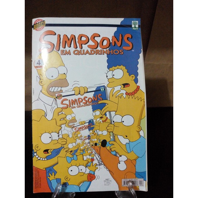 Pasta Escolar Homework DVD Serie Temporada The Simpsons | Shopee Brasil