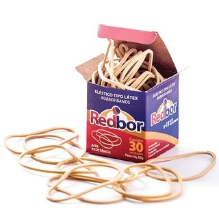 Elástico Latex N 18 Amarelo, Rubber Bands, Elástico p/Dinheiro 25g Elástico Para Escritório , Banco Industria / borrachinha / borracha elástica / liguinha / borrachinha / atilho / liga Para pamonha / alta resistência