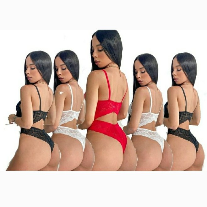 Kit Com 10 Lingerie Body Sensual Em Renda Linha Sexy Shopee Brasil 2722