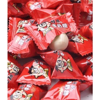 Pacote com 10 Balas de Leite Wang Zai Milk Candy - Want Want - Importado - China