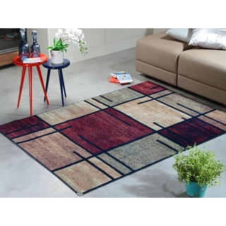 Tapete Para Sala Quarto 1,00x1,50m Pequeno Pelo Baixo Lancer