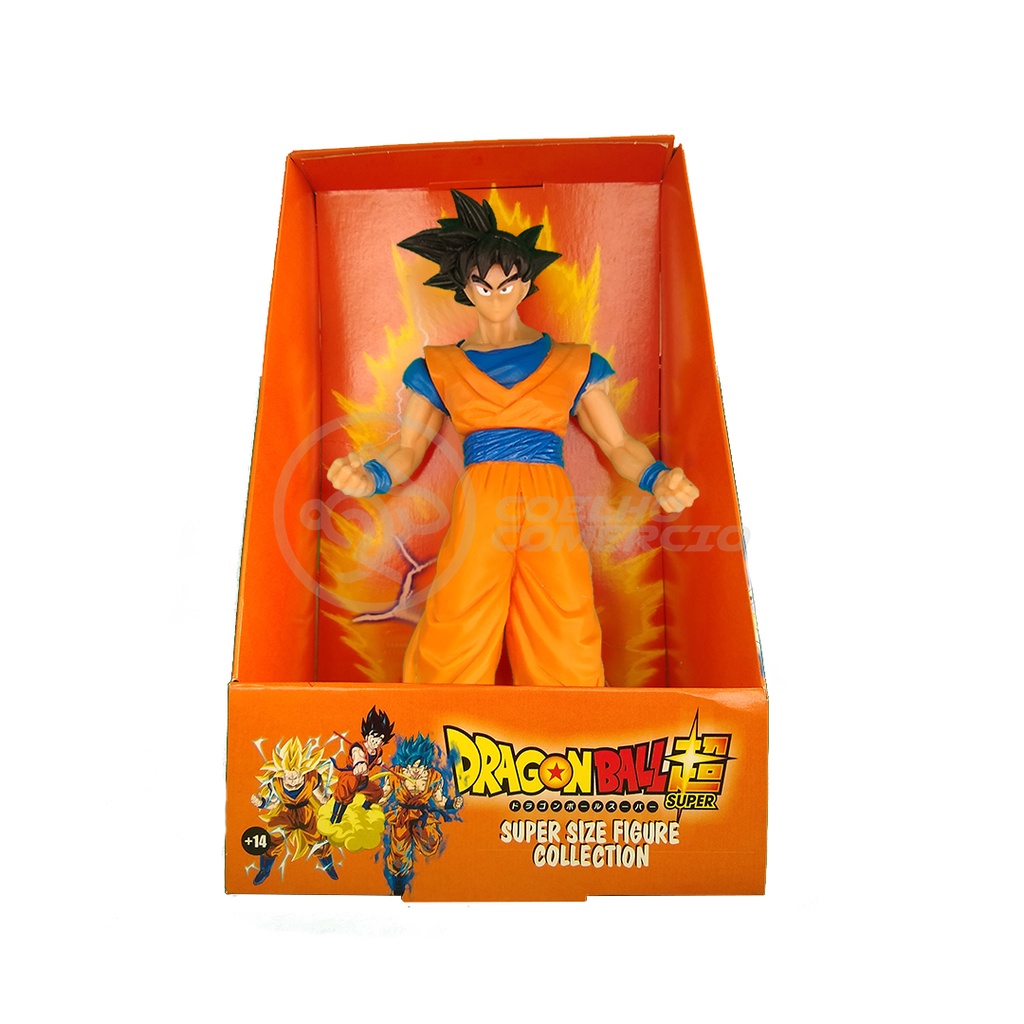 Brinquedo Boneco Articulado Dragon Ball Super Goku 30cm Fun