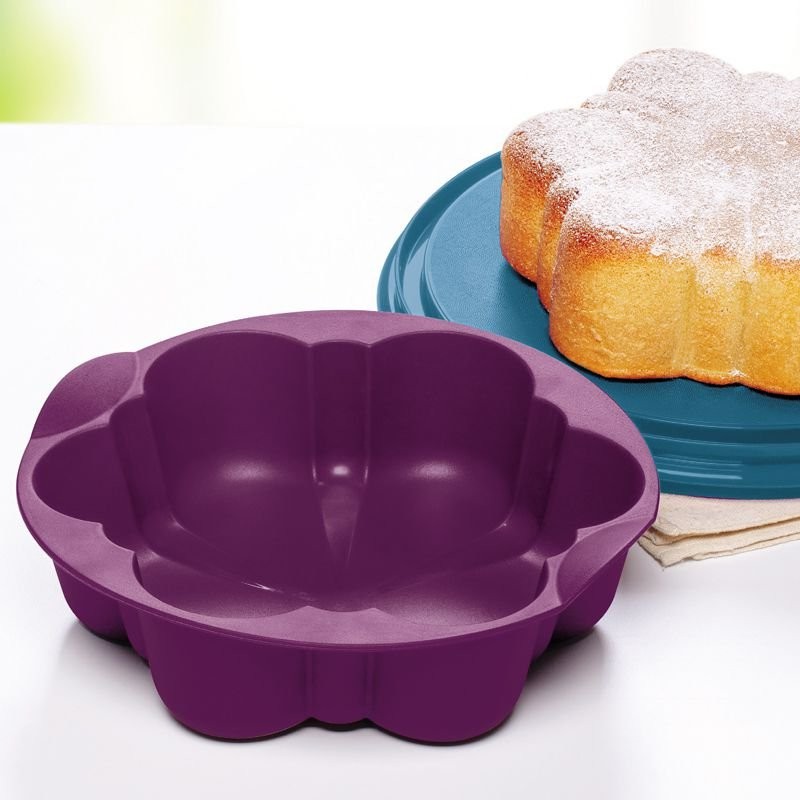 Tupperware Forma de Silicone Flor 1,5L Vai ao Forno | Shopee Brasil
