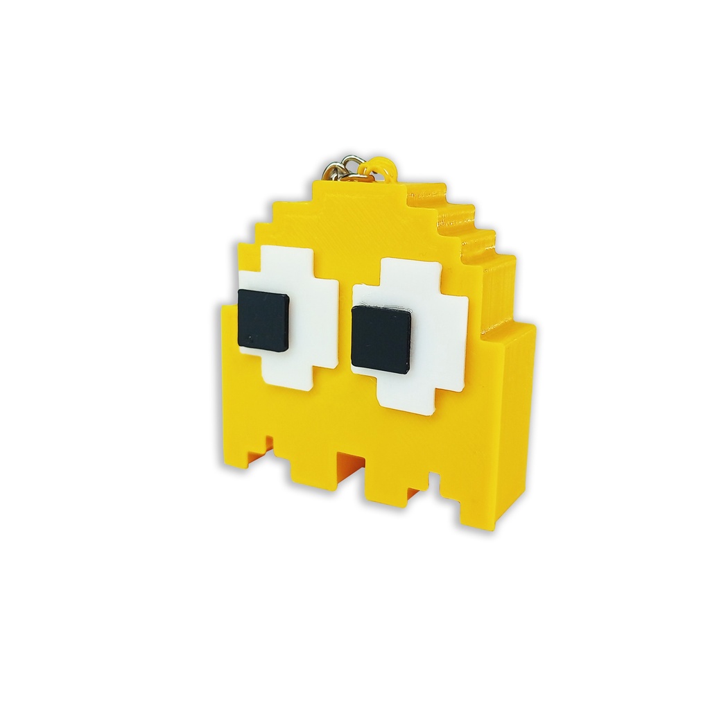 Chaveiro Pac Man Rgb Personalizado 3D | Shopee Brasil