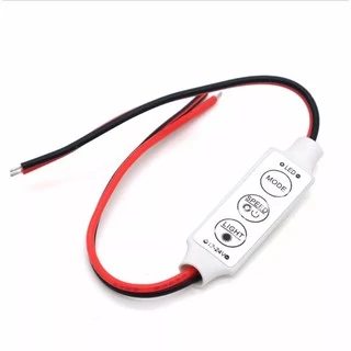 Controlador Led Mini Dimmer P/ Olho de Gato, Barra Led, Fita Led 2 vias 12v