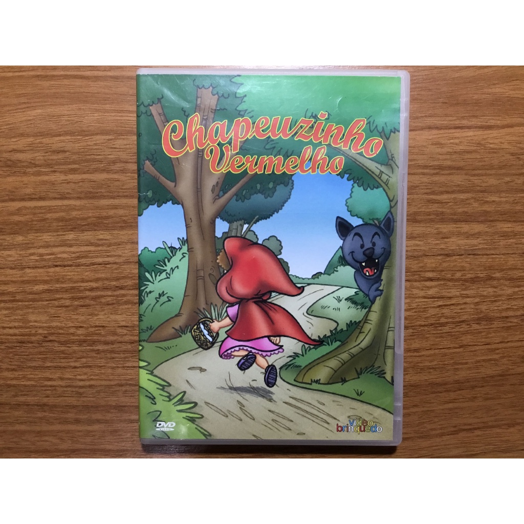 DVD Chapeuzinho Vermelho | Shopee Brasil