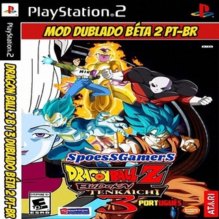 Dragon ball z budokai tenkaichi 3 dublado ps2 midia fisica