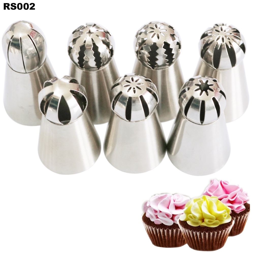 Kit Confeiteiro 7 Bicos Russo-acoplador,1 Saco De Silicone R