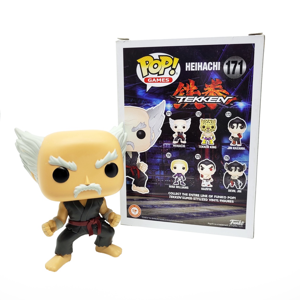 Funko Pop Heihachi: Tekken #171 - Funko - Toyshow Tudo de Marvel DC Netflix  Geek Funko Pop Colecionáveis