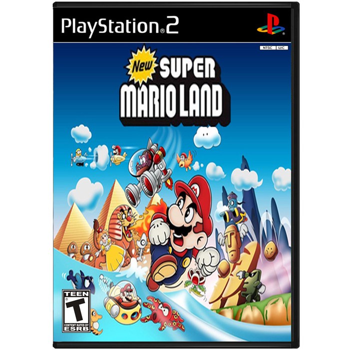 New Super Mario Land - Playstation 2 - Jogos Online Wx