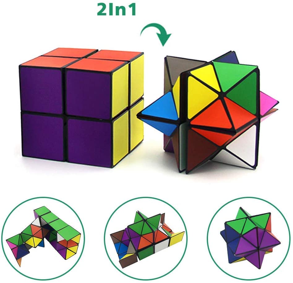Cubo Mágico, Cubo de Quebra-Cabeça Mágico, Cubos Transformadores, Cubo de  Estrela Mágica, Cubos Mágicos de 3d Puzzle, Cubo de Velocidade, Cubo  Infinito, Cubo Mágico de Quebra-Cabeças, Para Crianças Adul
