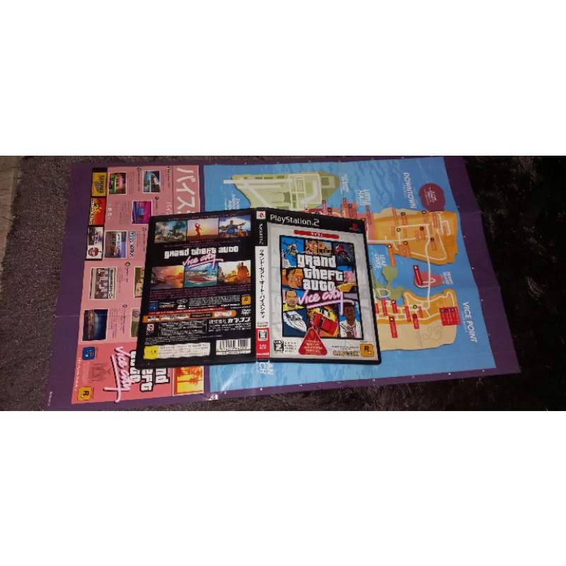 Jogo Playstation 2 Grand Theft Auto Vice City ( GTA ) Original Japonês