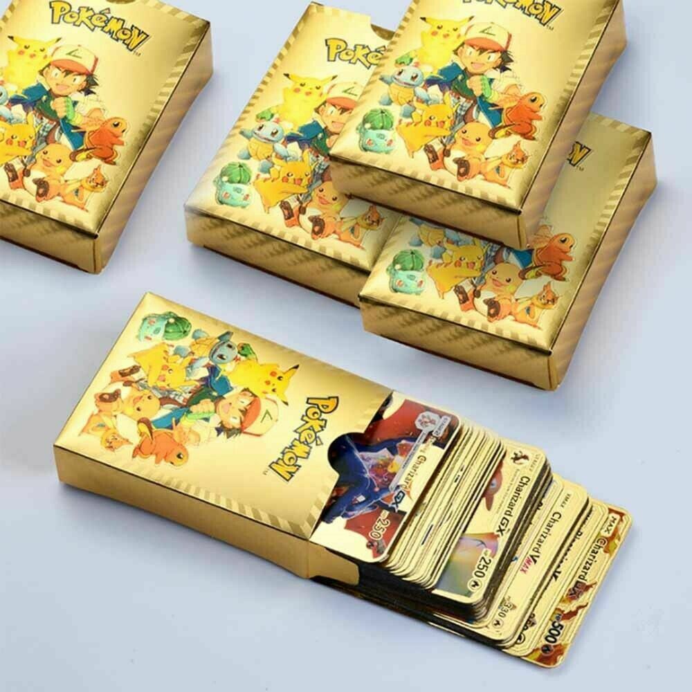 54 Peças/Caixa pokémon carta pokemon De Coleção Charizard pokemon ...
