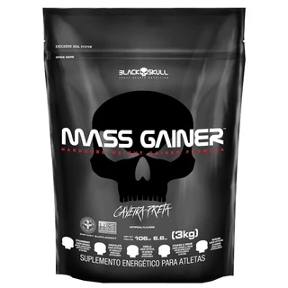 Refil Hipercalórico Mass Gainer 3kg - BlackSkull