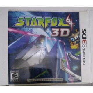 Starfox 64 3D - 3DS americano original