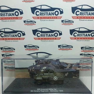 M20 Armored Utility Car - 6th Cavalry Regiment Germany 1945 Ed 21 Blindados de Combate Miniatura 1/72