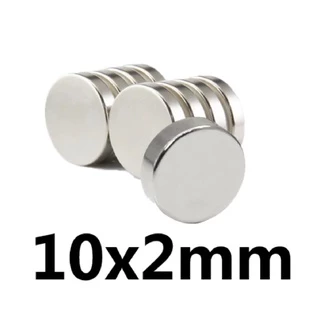 10 Peças Imã Neodímio 10x2 10mm x 2mm Pronta Entrega Ima Neodimio